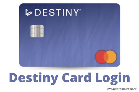 deatiny card login